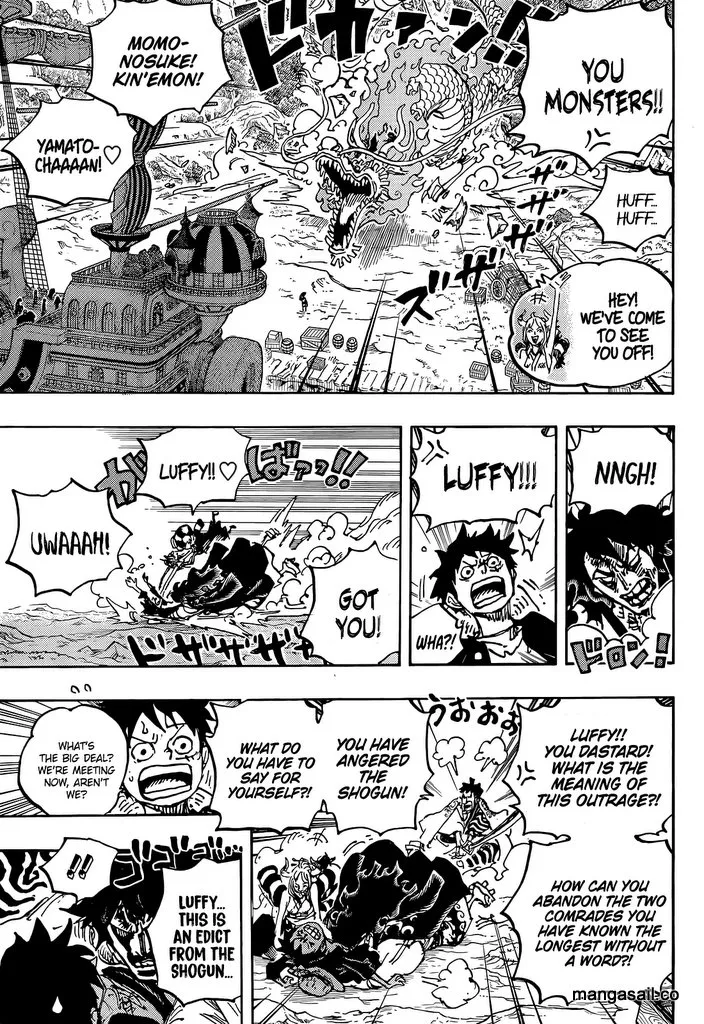 One Piece Zinmanga X Chapter 1057 Page 9