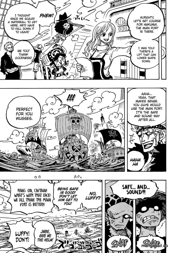 One Piece Zinmanga X Chapter 1057 Page 13