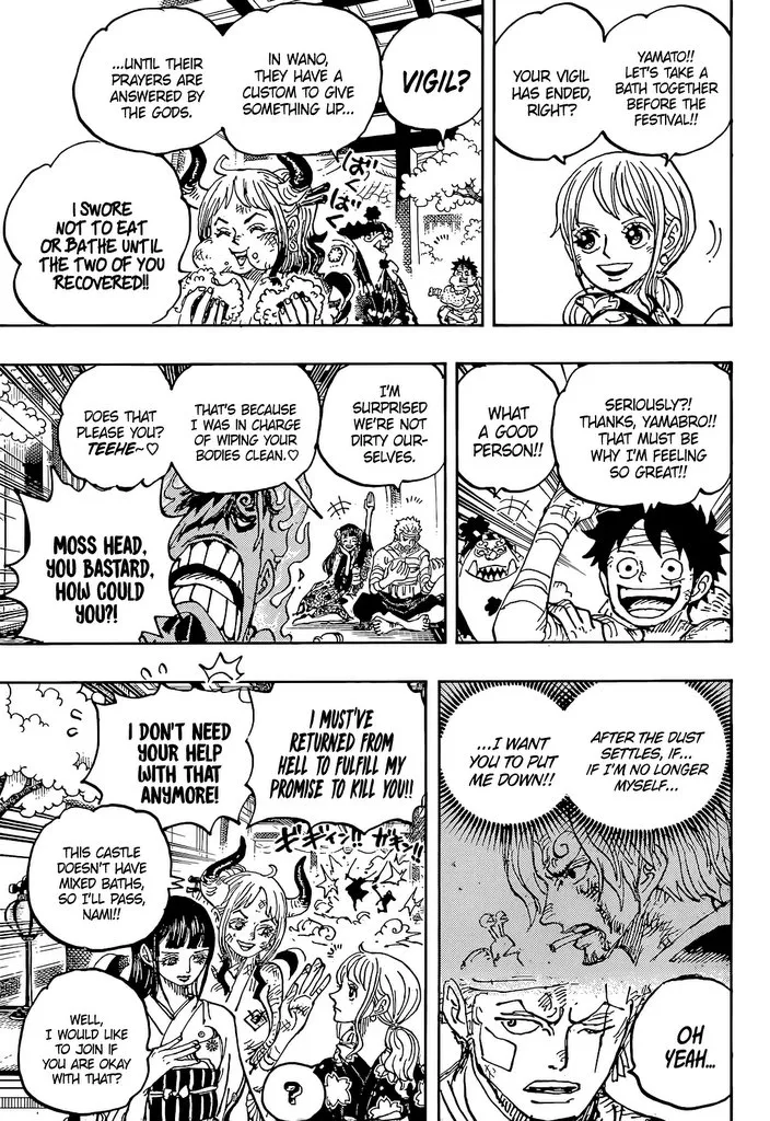 One Piece Zinmanga X Chapter 1052 Page 13