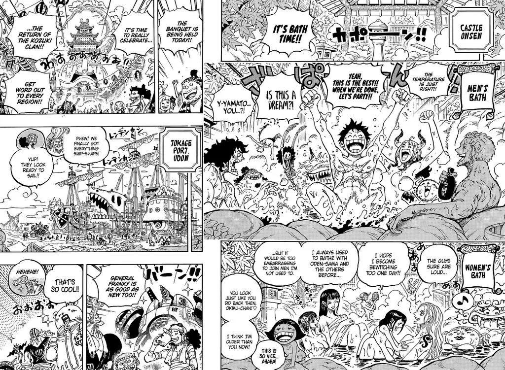 One Piece Zinmanga X Chapter 1052 Page 14