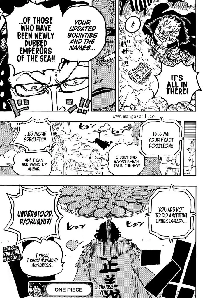 One Piece Zinmanga X Chapter 1052 Page 16