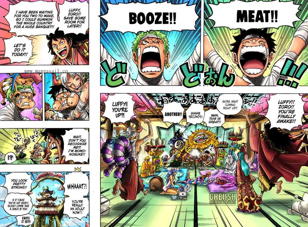 One Piece Zinmanga X Chapter 1052 Page 19