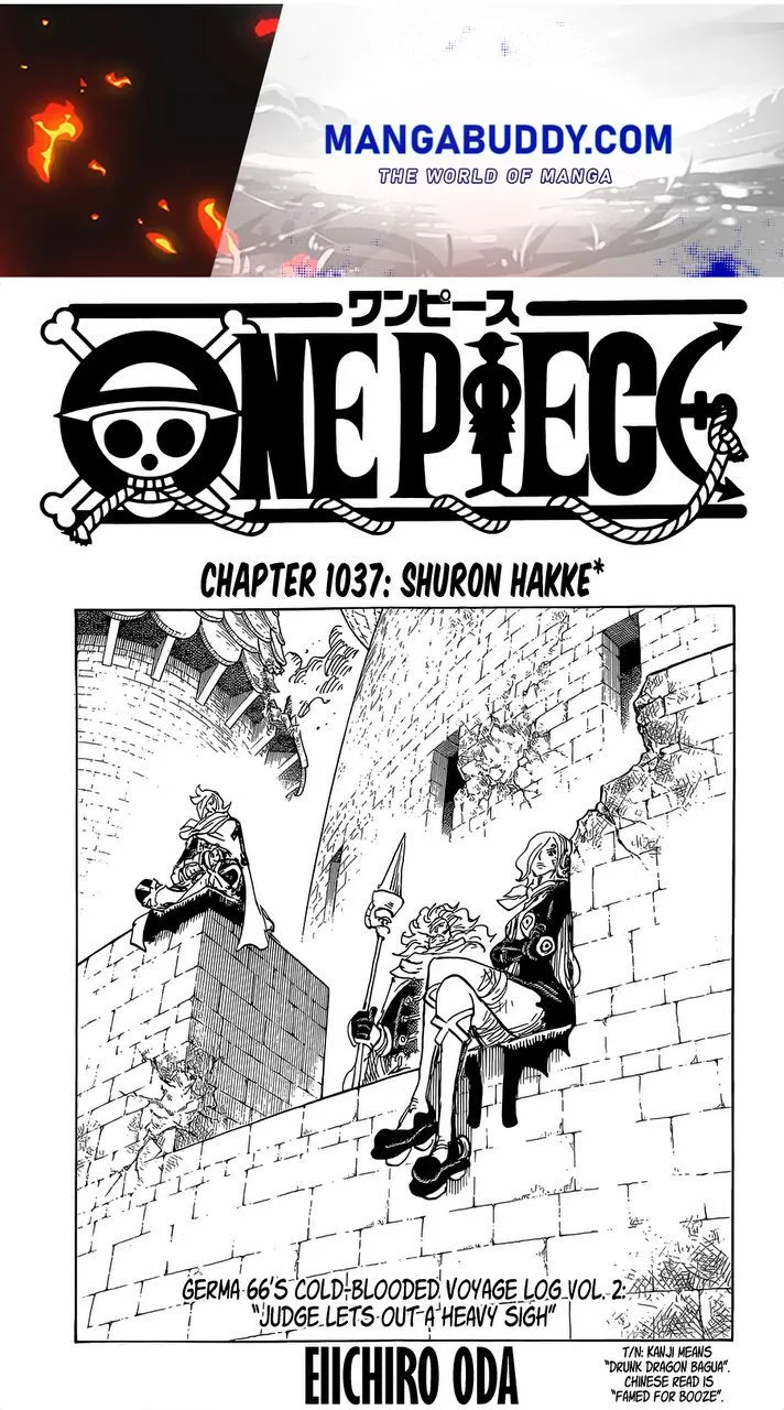 One Piece Zinmanga X Chapter 1037 Page 1