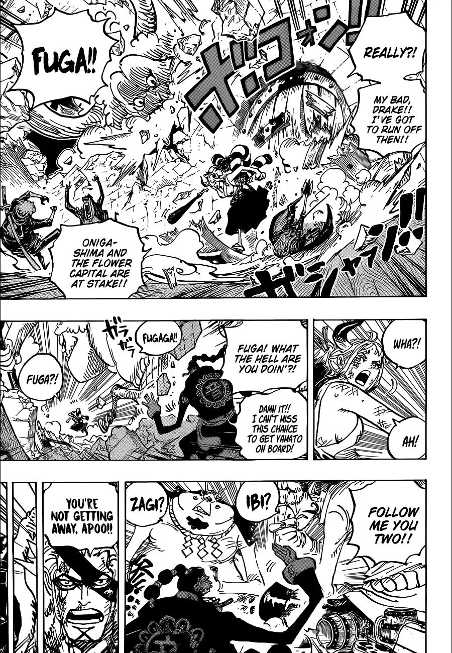 One Piece Zinmanga X Chapter 1031 Page 11
