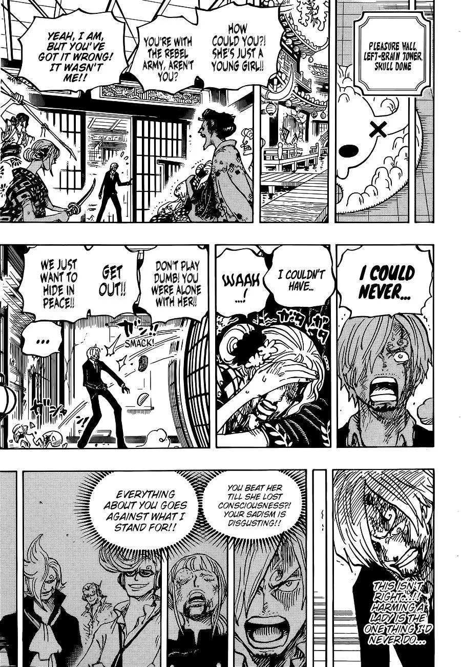 One Piece Zinmanga X Chapter 1031 Page 13