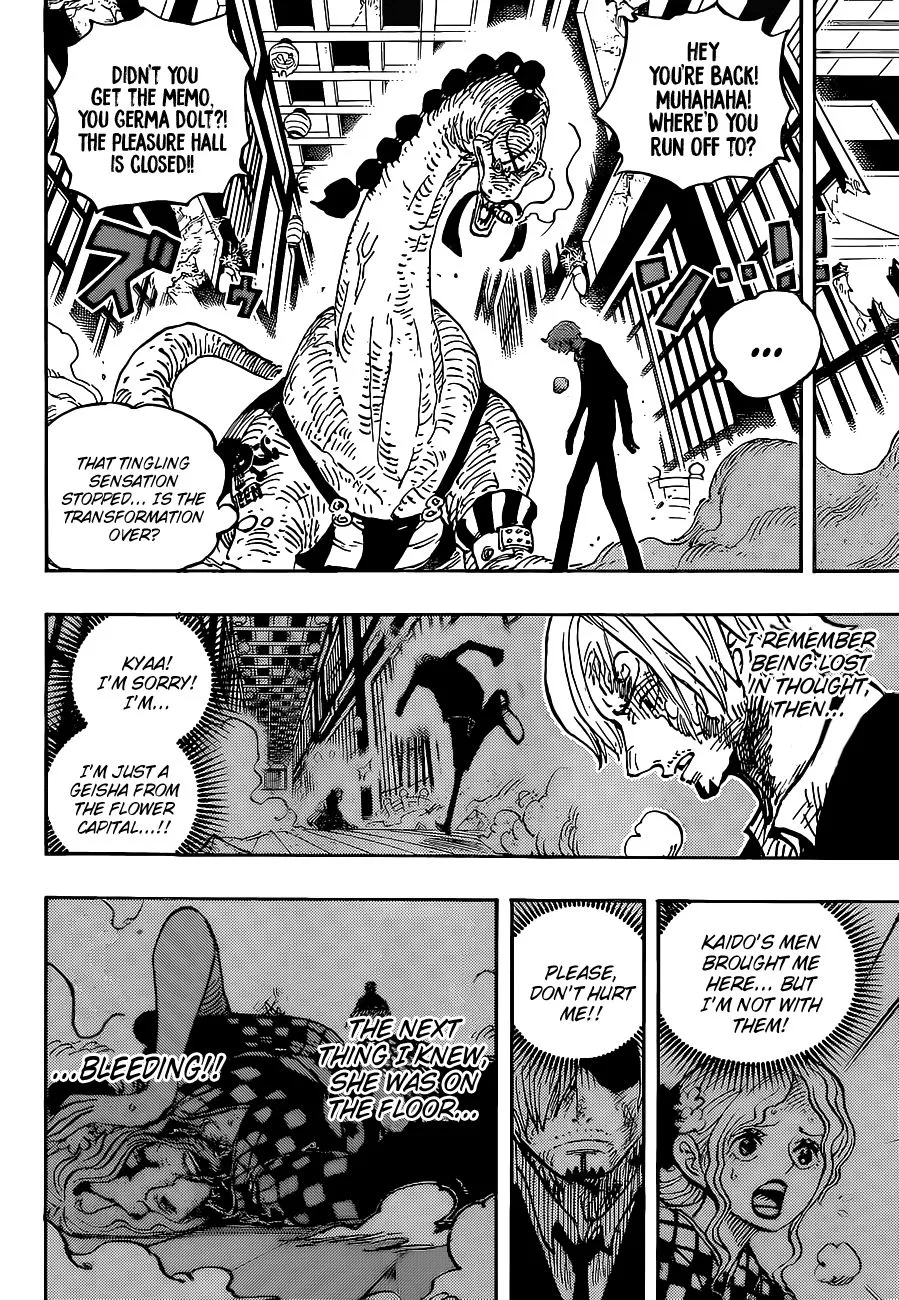 One Piece Zinmanga X Chapter 1031 Page 14