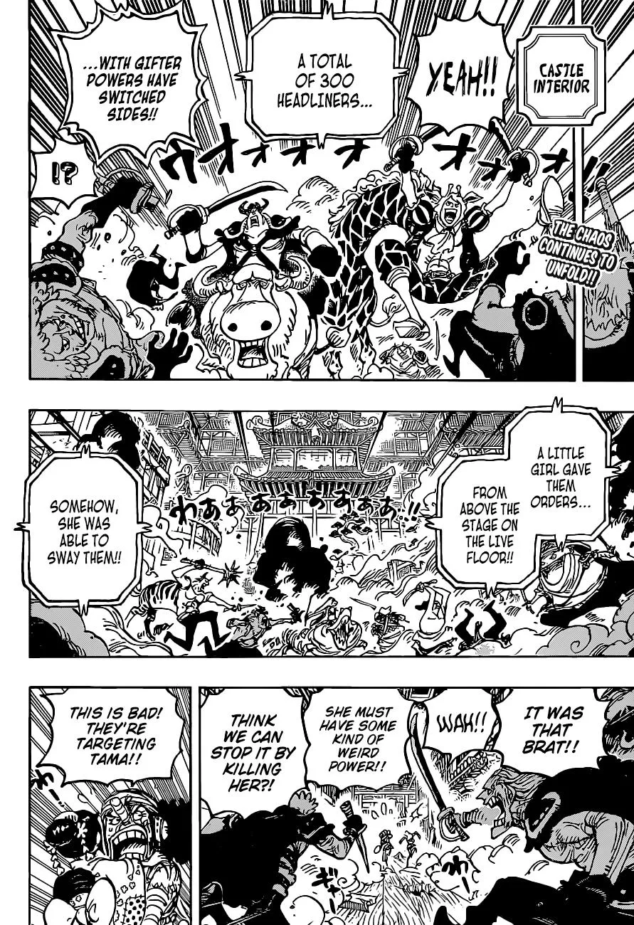 One Piece Zinmanga X Chapter 1018 Page 3
