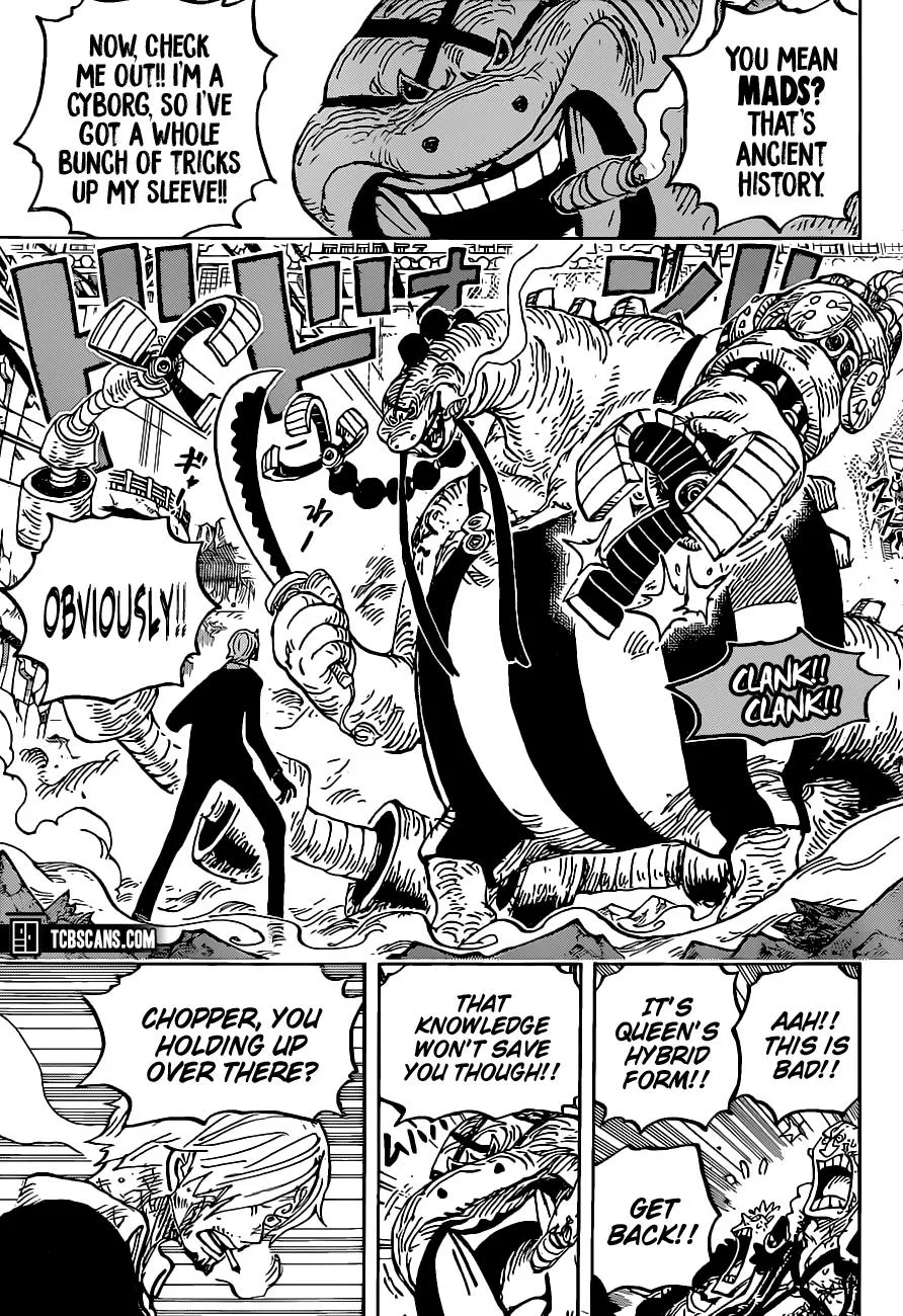 One Piece Zinmanga X Chapter 1017 Page 12