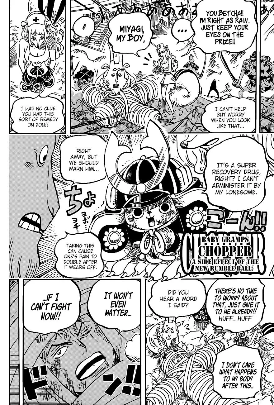 One Piece Zinmanga X Chapter 1017 Page 13