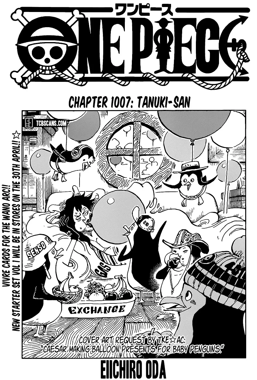 One Piece Zinmanga X Chapter 1007 Page 1