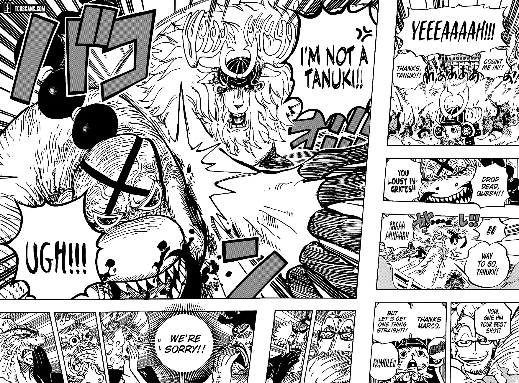 One Piece Zinmanga X Chapter 1007 Page 13