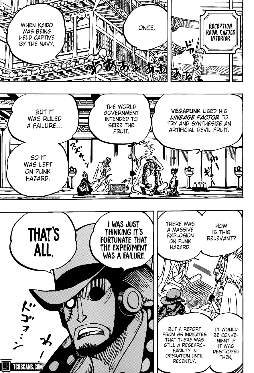 One Piece Zinmanga X Chapter 1007 Page 15