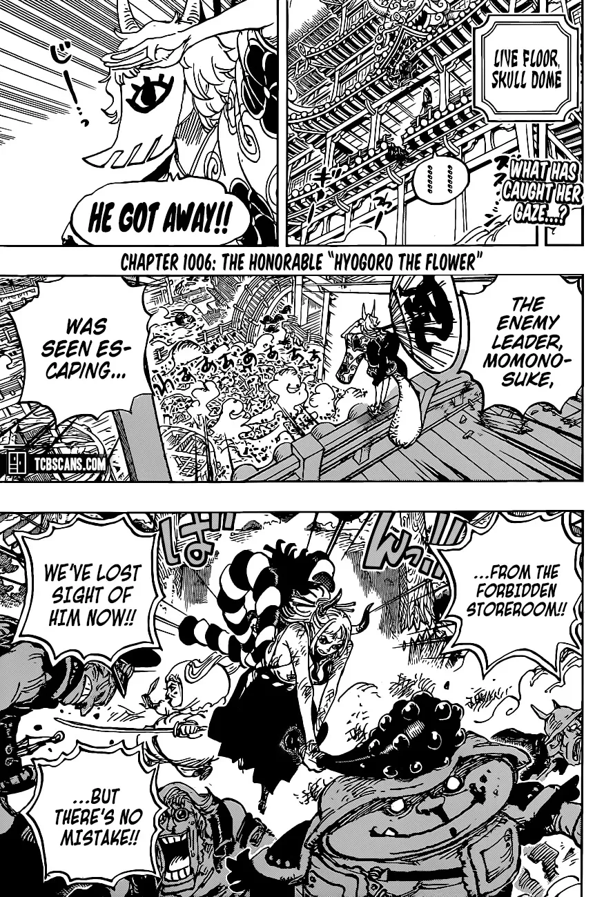 One Piece Zinmanga X Chapter 1006 Page 4