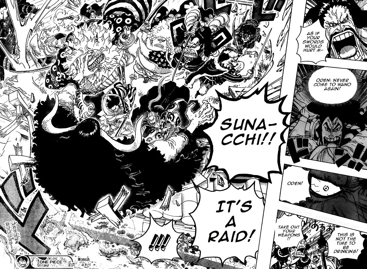 One Piece Zinmanga X Chapter 986 Page 15