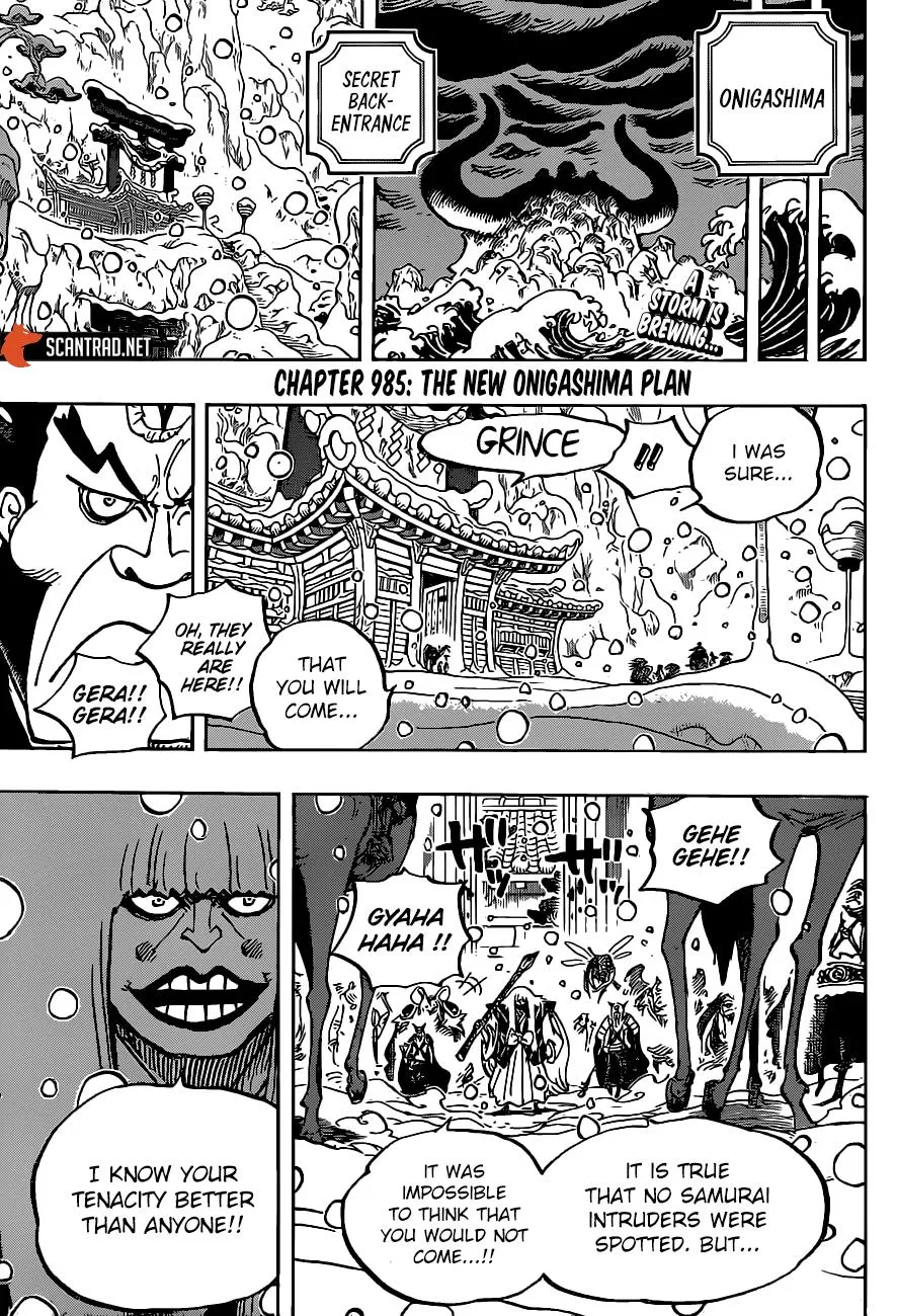 One Piece Zinmanga X Chapter 985 Page 3