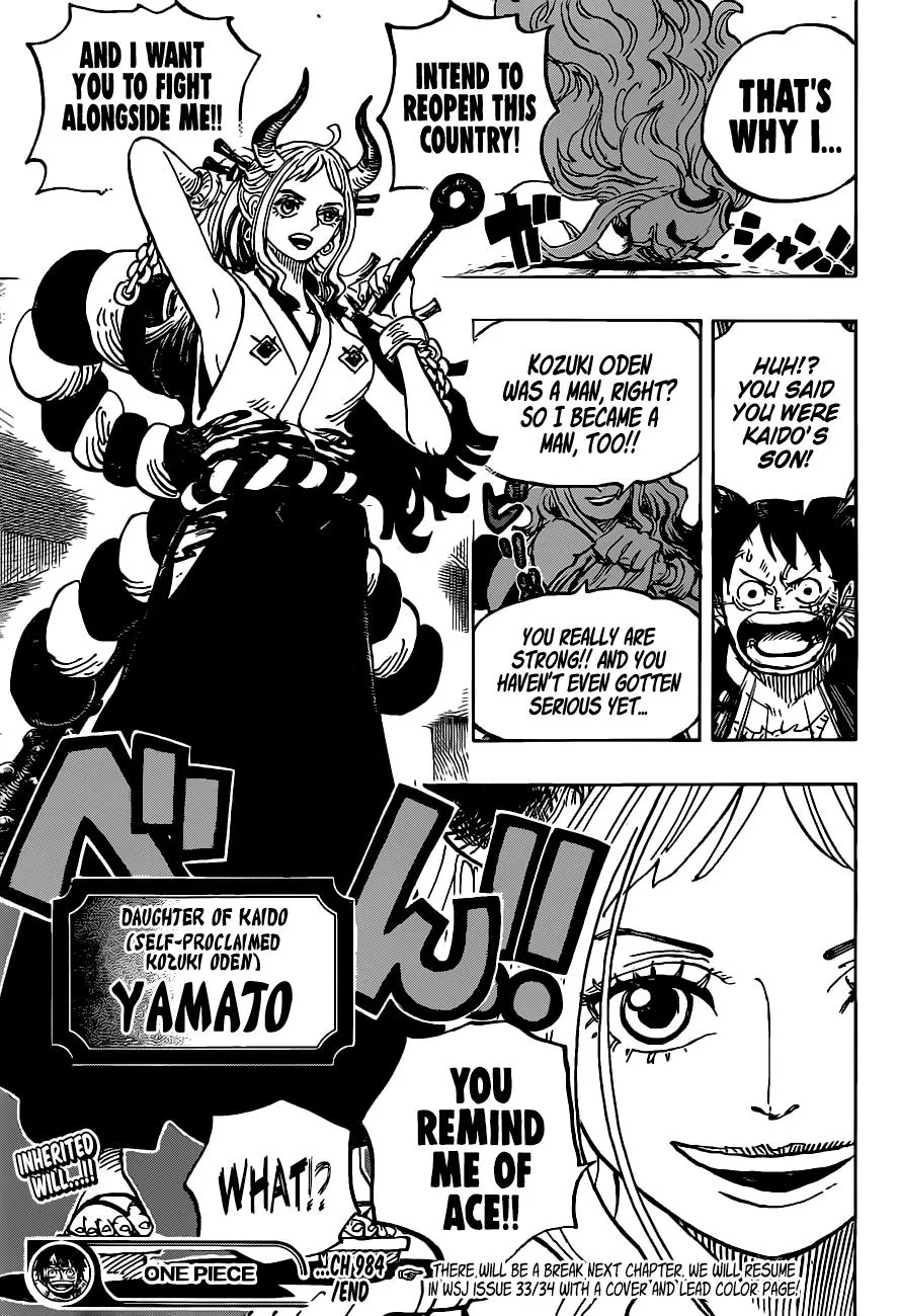 One Piece Zinmanga X Chapter 984 Page 14