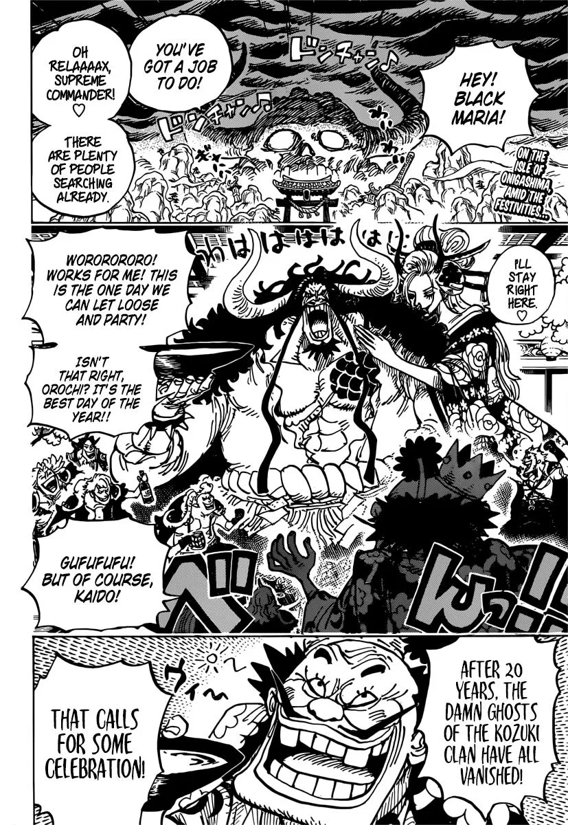 One Piece Zinmanga X Chapter 982 Page 2