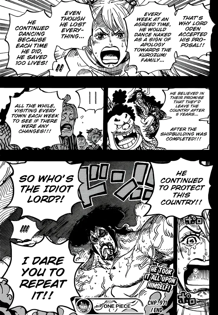 One Piece Zinmanga X Chapter 971 Page 17