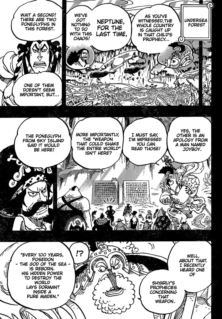 One Piece Zinmanga X Chapter 967 Page 9