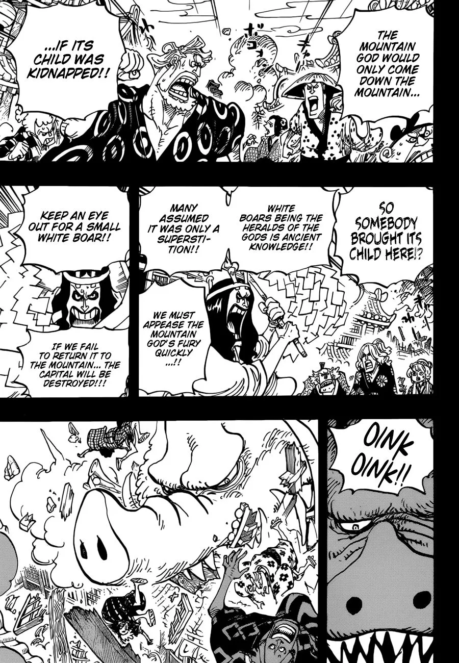One Piece Zinmanga X Chapter 961 Page 4