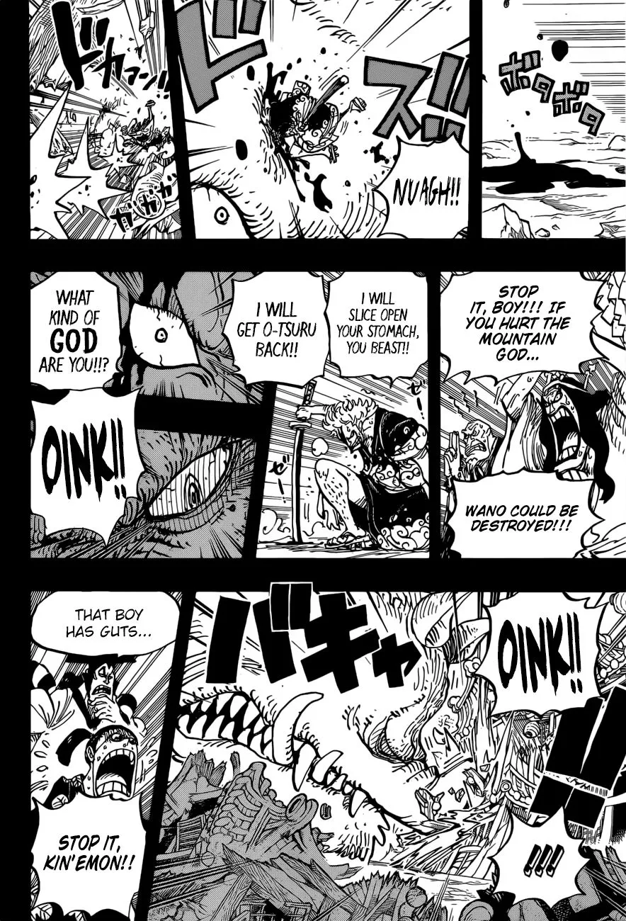One Piece Zinmanga X Chapter 961 Page 9