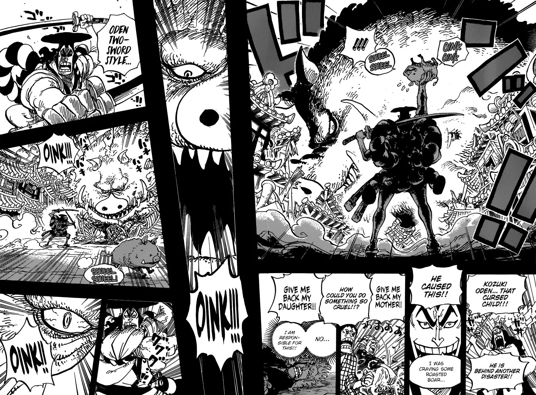 One Piece Zinmanga X Chapter 961 Page 11