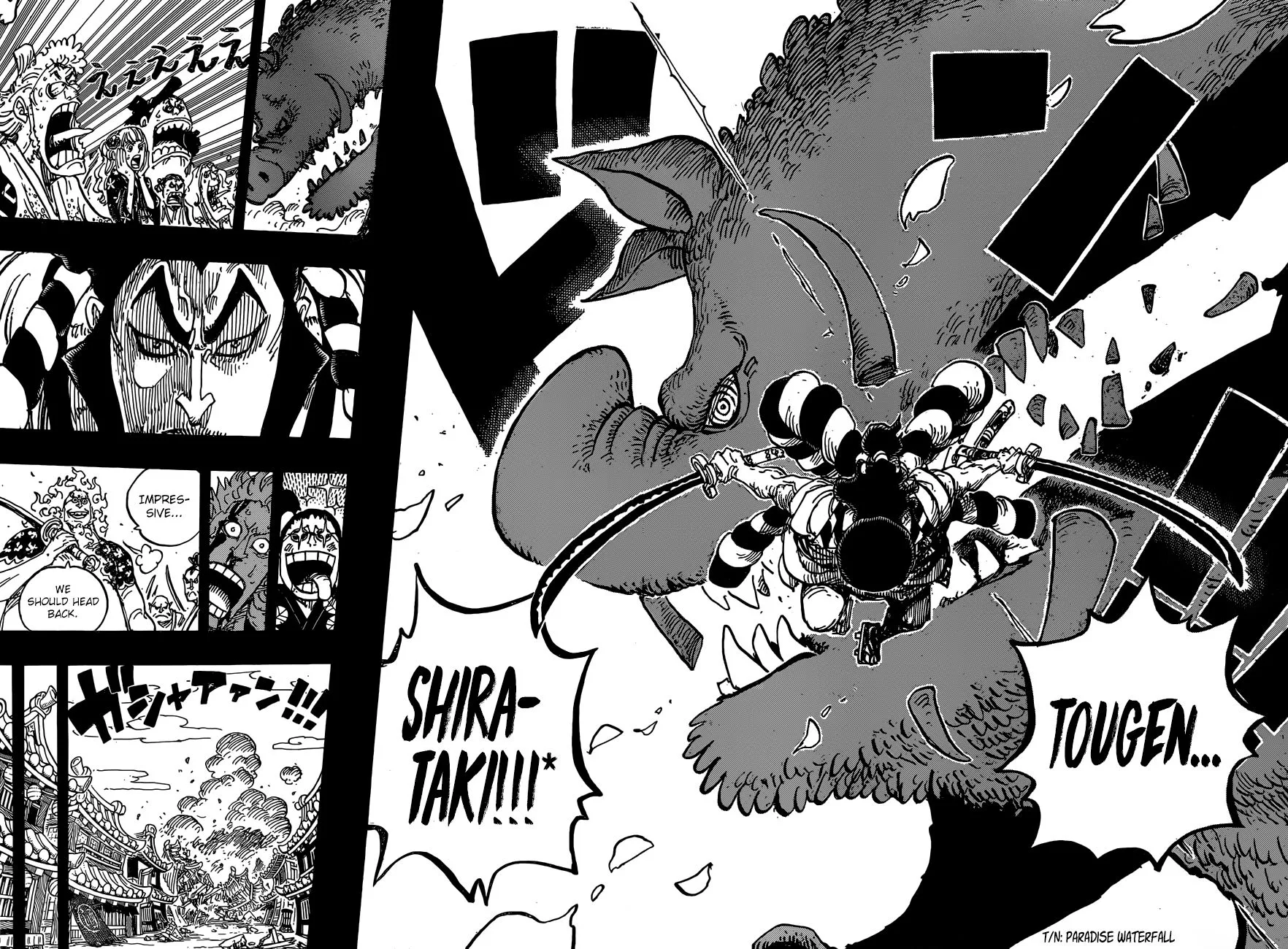 One Piece Zinmanga X Chapter 961 Page 12