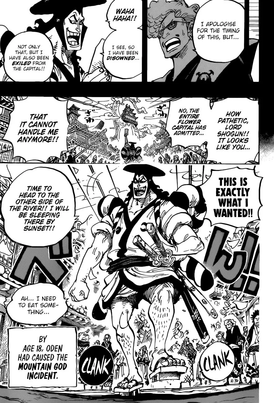 One Piece Zinmanga X Chapter 961 Page 14