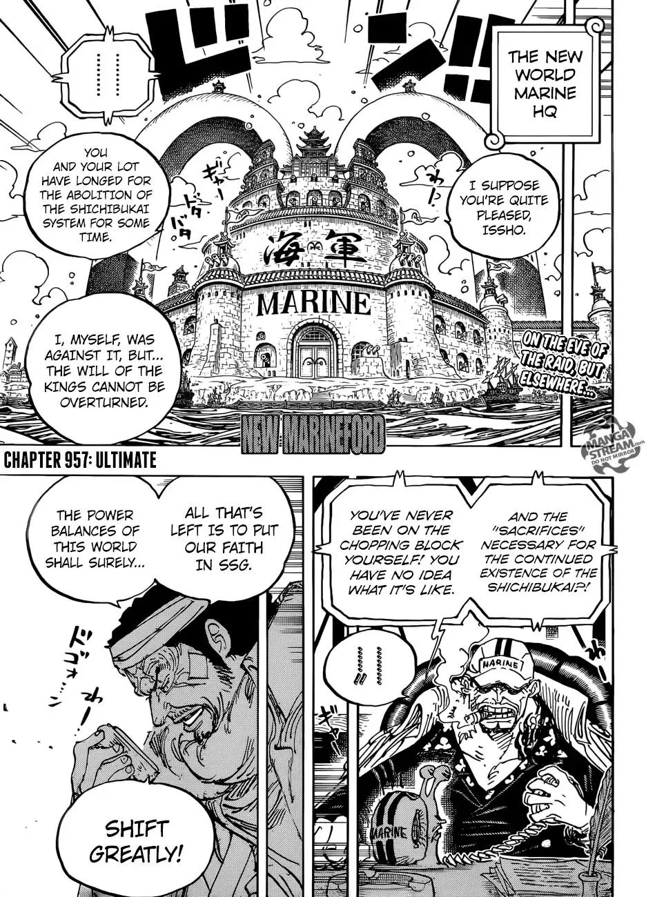 One Piece Zinmanga X Chapter 957 Page 4