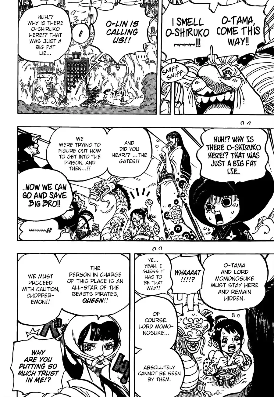 One Piece Zinmanga X Chapter 945 Page 16