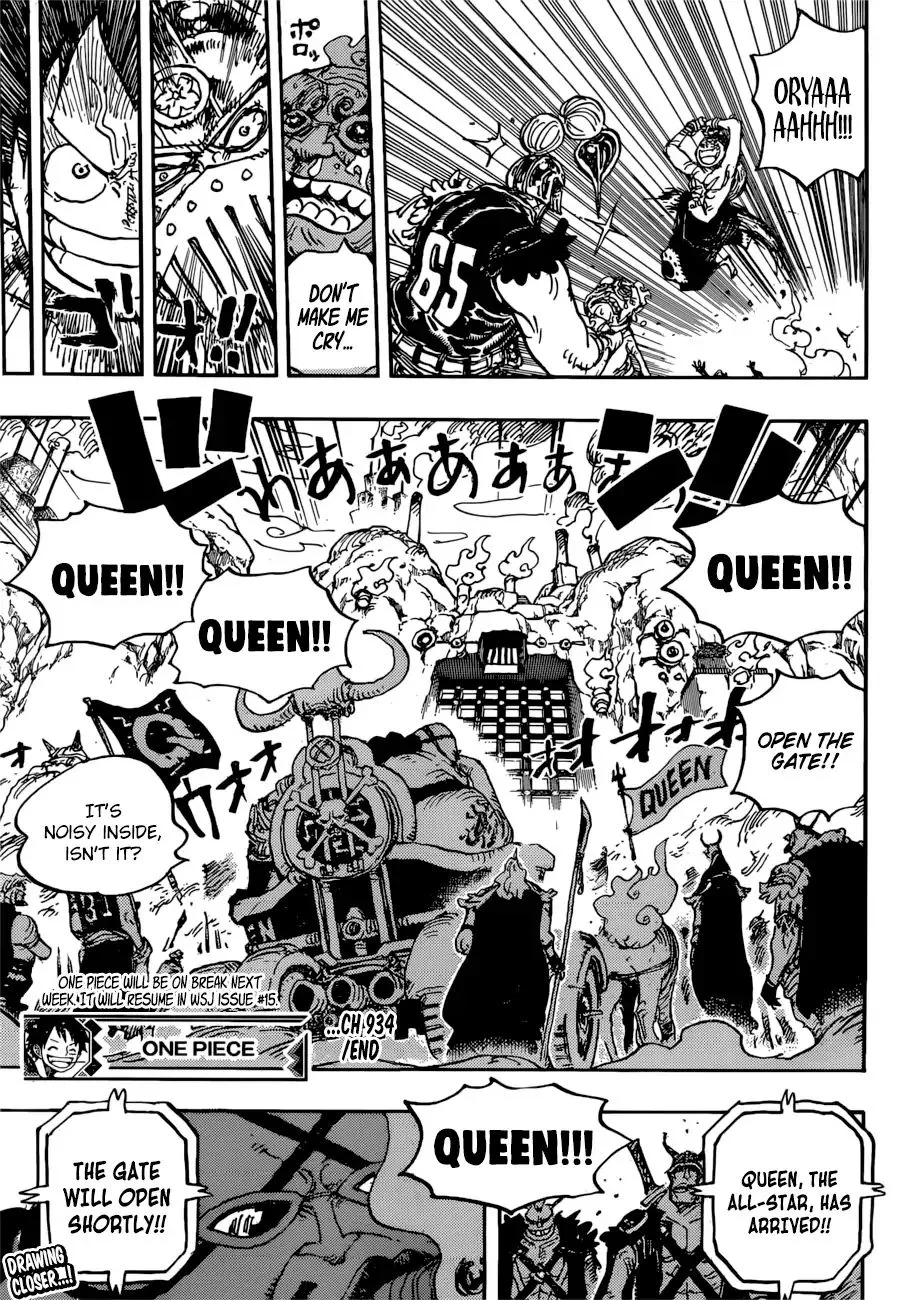 One Piece Zinmanga X Chapter 934 Page 16