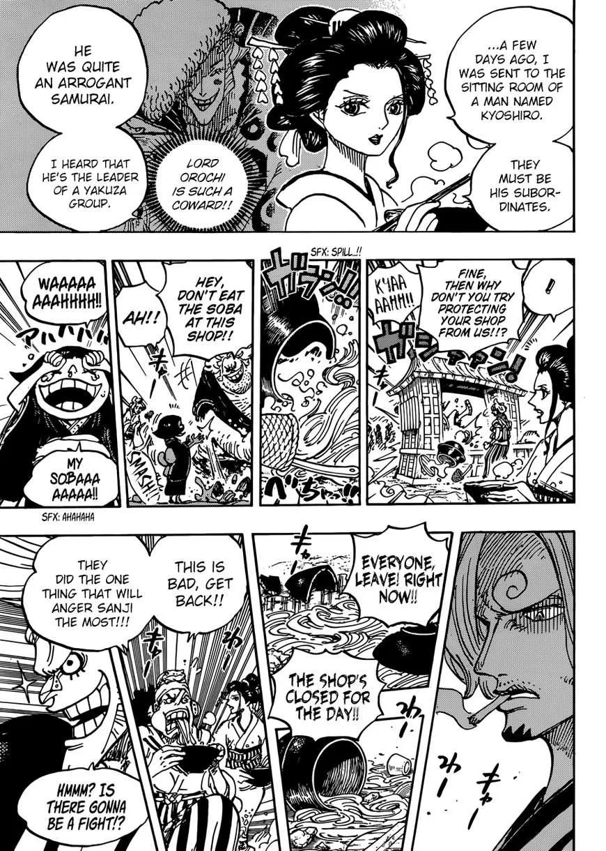 One Piece Zinmanga X Chapter 927.1 Page 5
