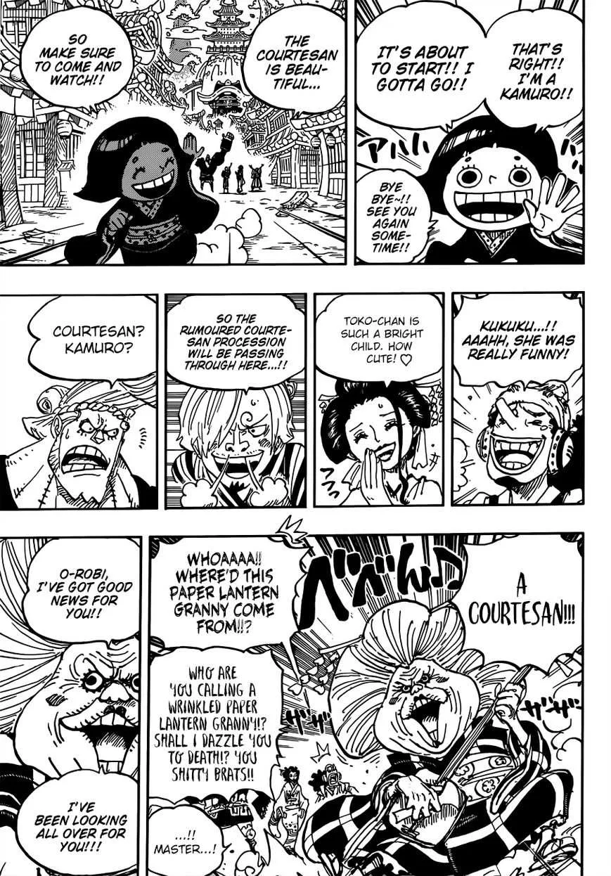 One Piece Zinmanga X Chapter 927.1 Page 11