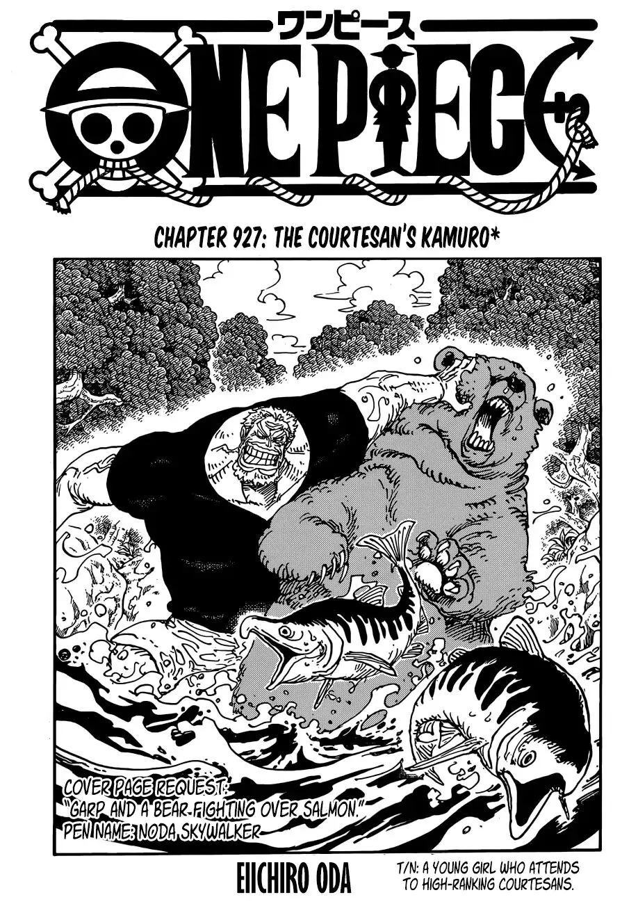 One Piece Zinmanga X Chapter 927 Page 1