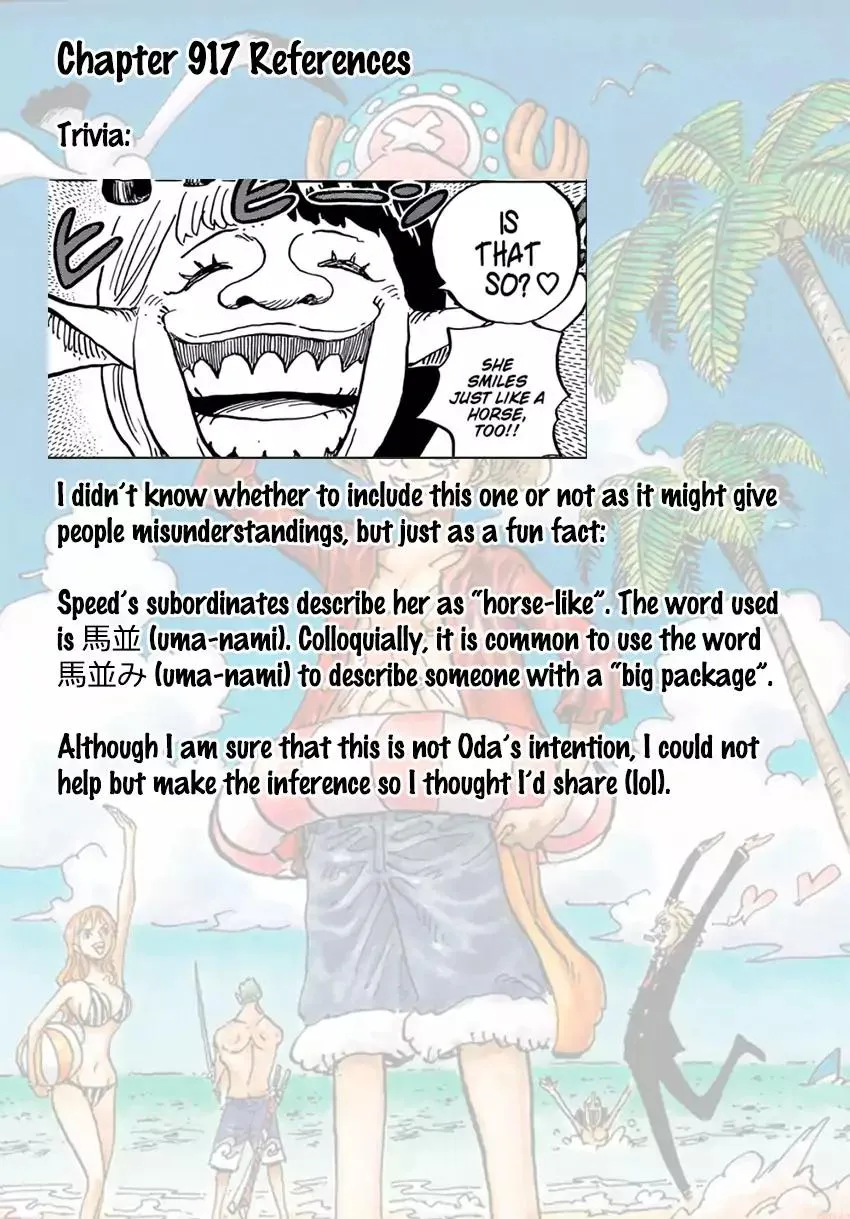 One Piece Zinmanga X Chapter 917 Page 20