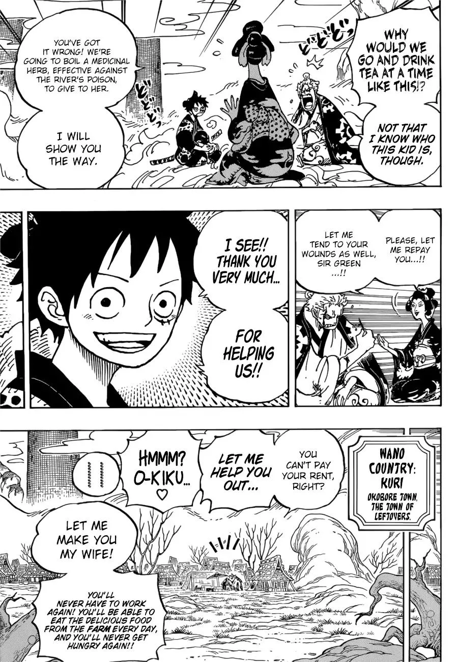 One Piece Zinmanga X Chapter 913 Page 13