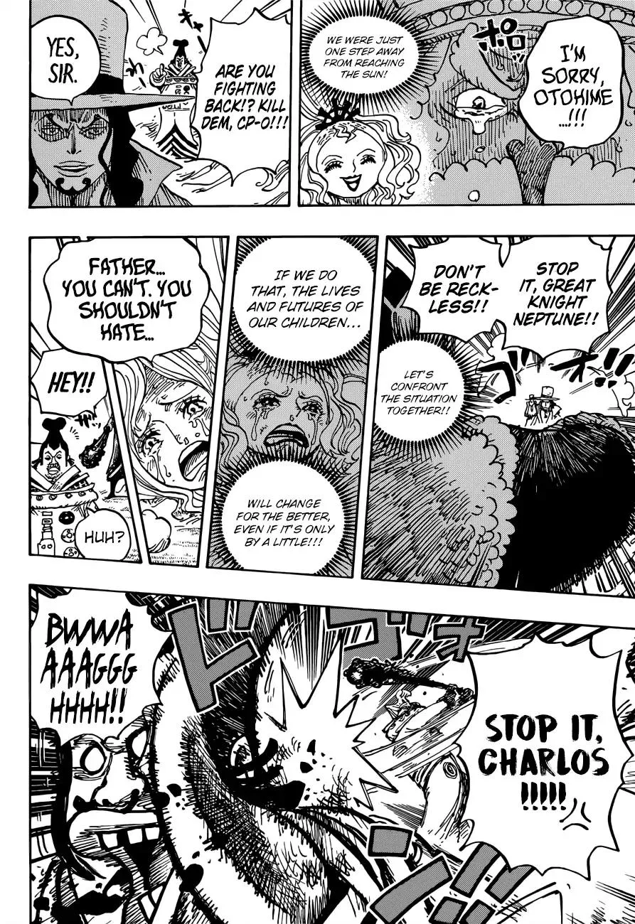 One Piece Zinmanga X Chapter 907 Page 14