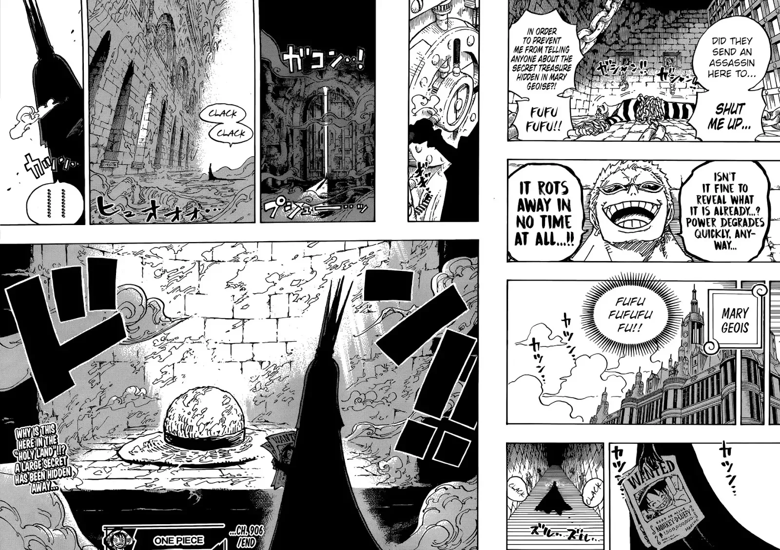 One Piece Zinmanga X Chapter 906 Page 17