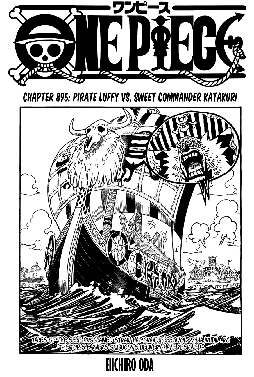 One Piece Zinmanga X Chapter 895 Page 1