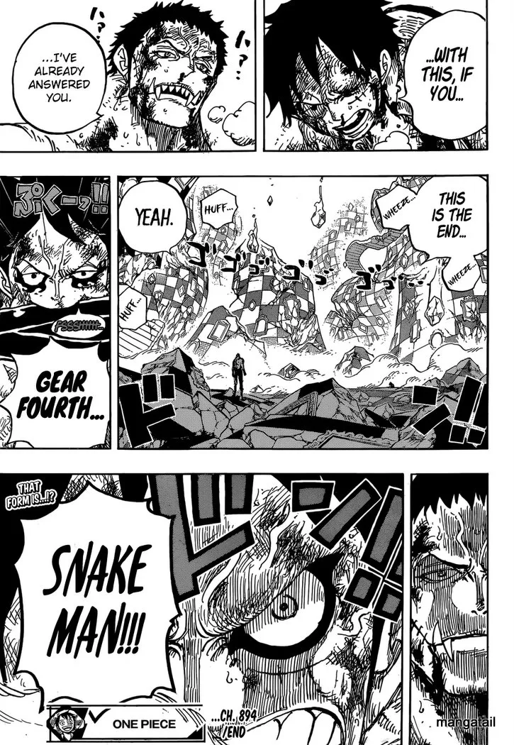 One Piece Zinmanga X Chapter 894 Page 17