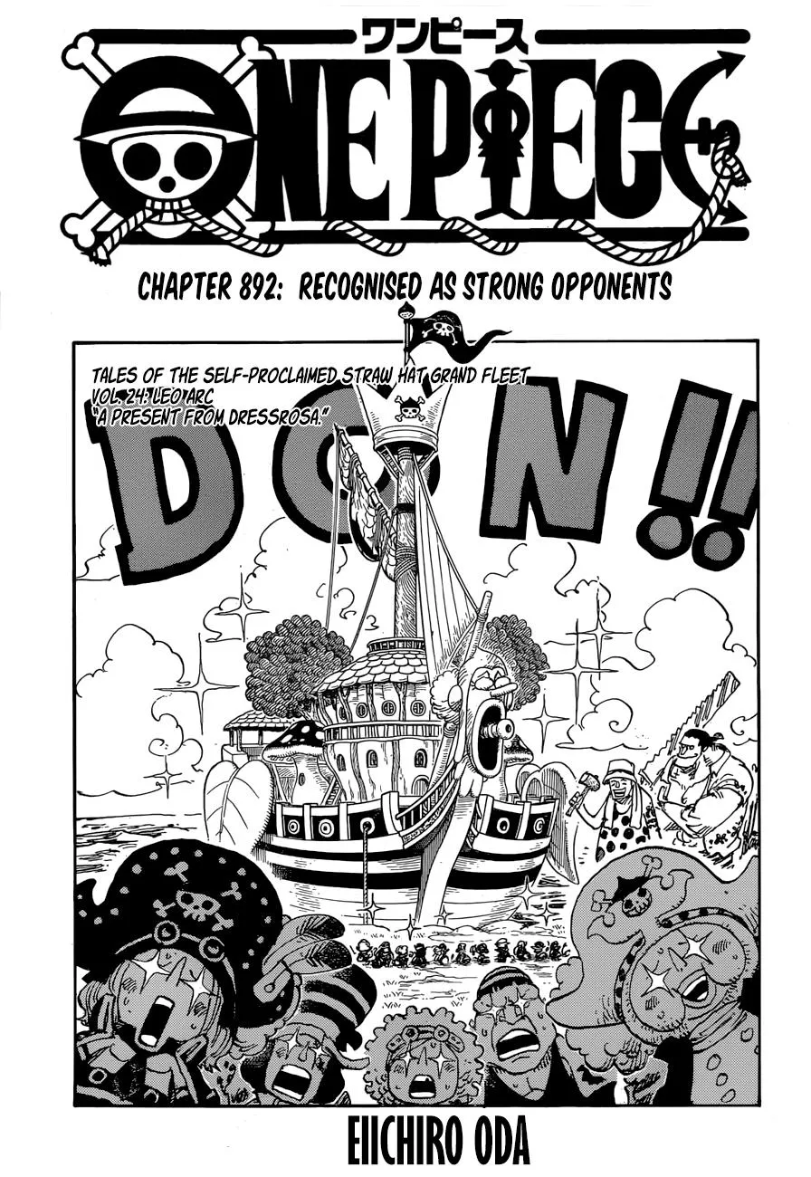 One Piece Zinmanga X Chapter 892 Page 2