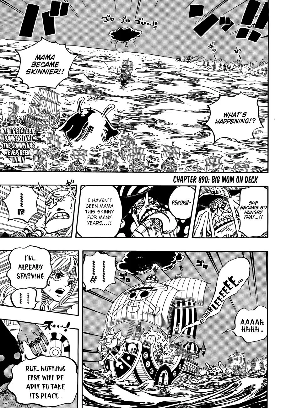 One Piece Zinmanga X Chapter 890 Page 3