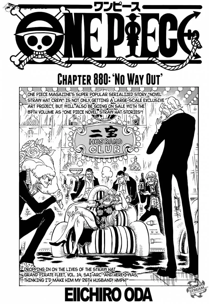 One Piece Zinmanga X Chapter 880 Page 1