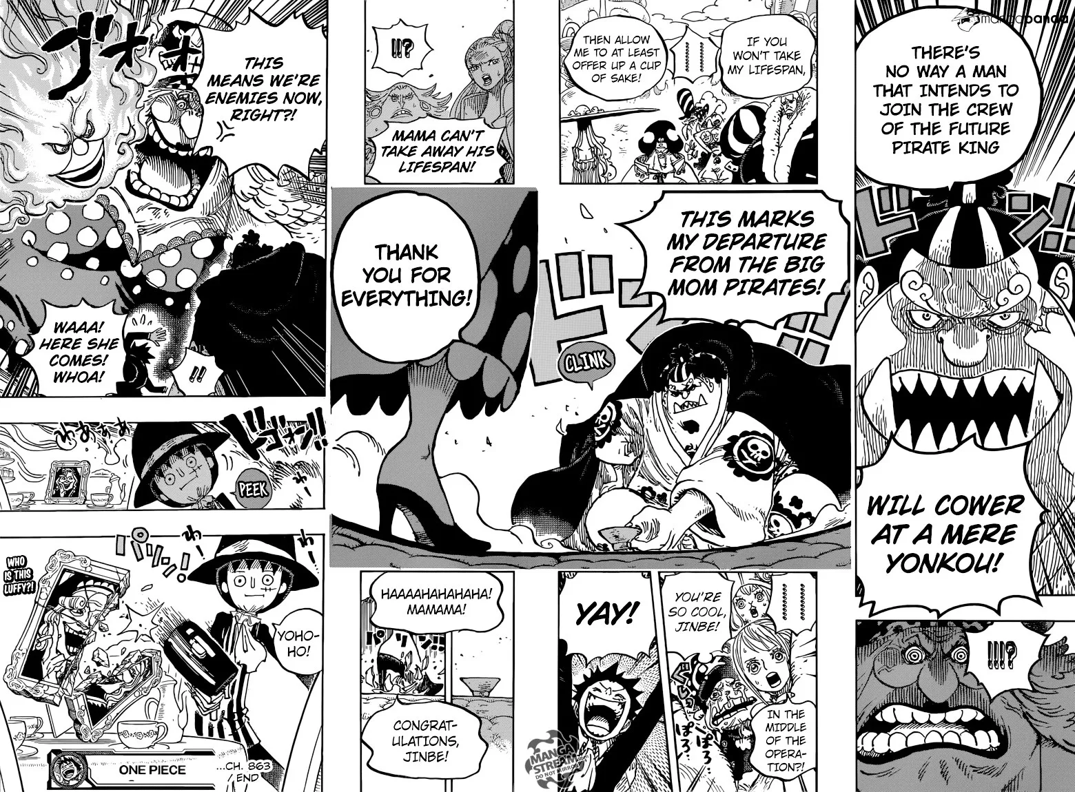 One Piece Zinmanga X Chapter 863 Page 19