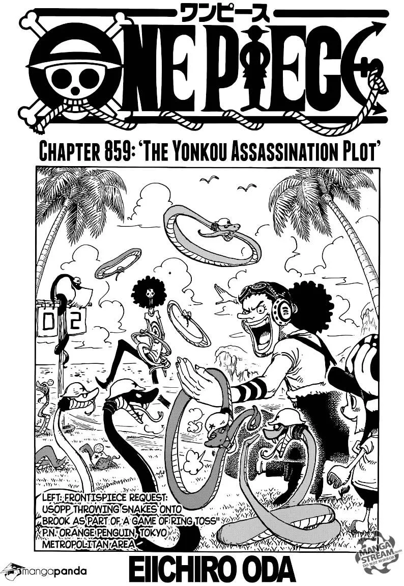 One Piece Zinmanga X Chapter 859 Page 1