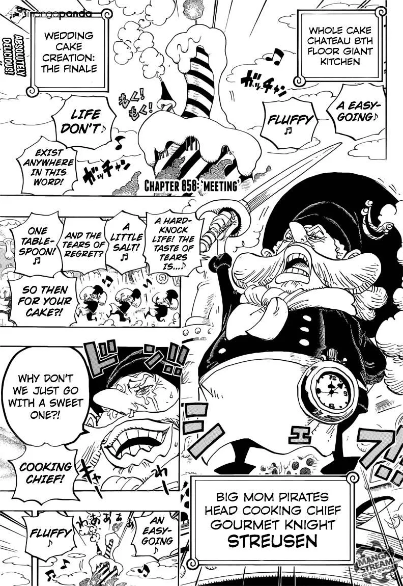 One Piece Zinmanga X Chapter 858 Page 3