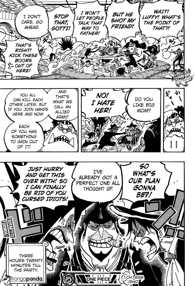 One Piece Zinmanga X Chapter 858 Page 17