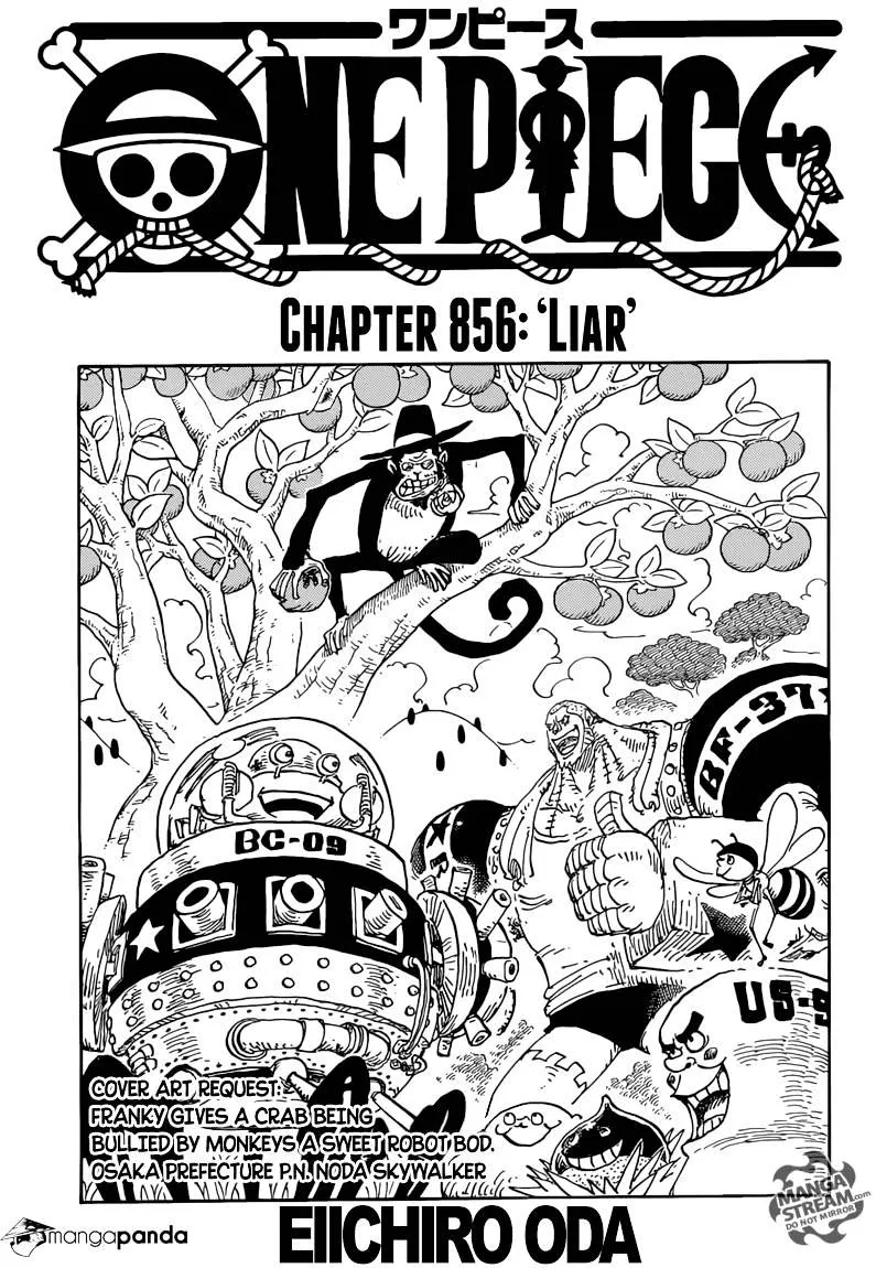 One Piece Zinmanga X Chapter 856 Page 1