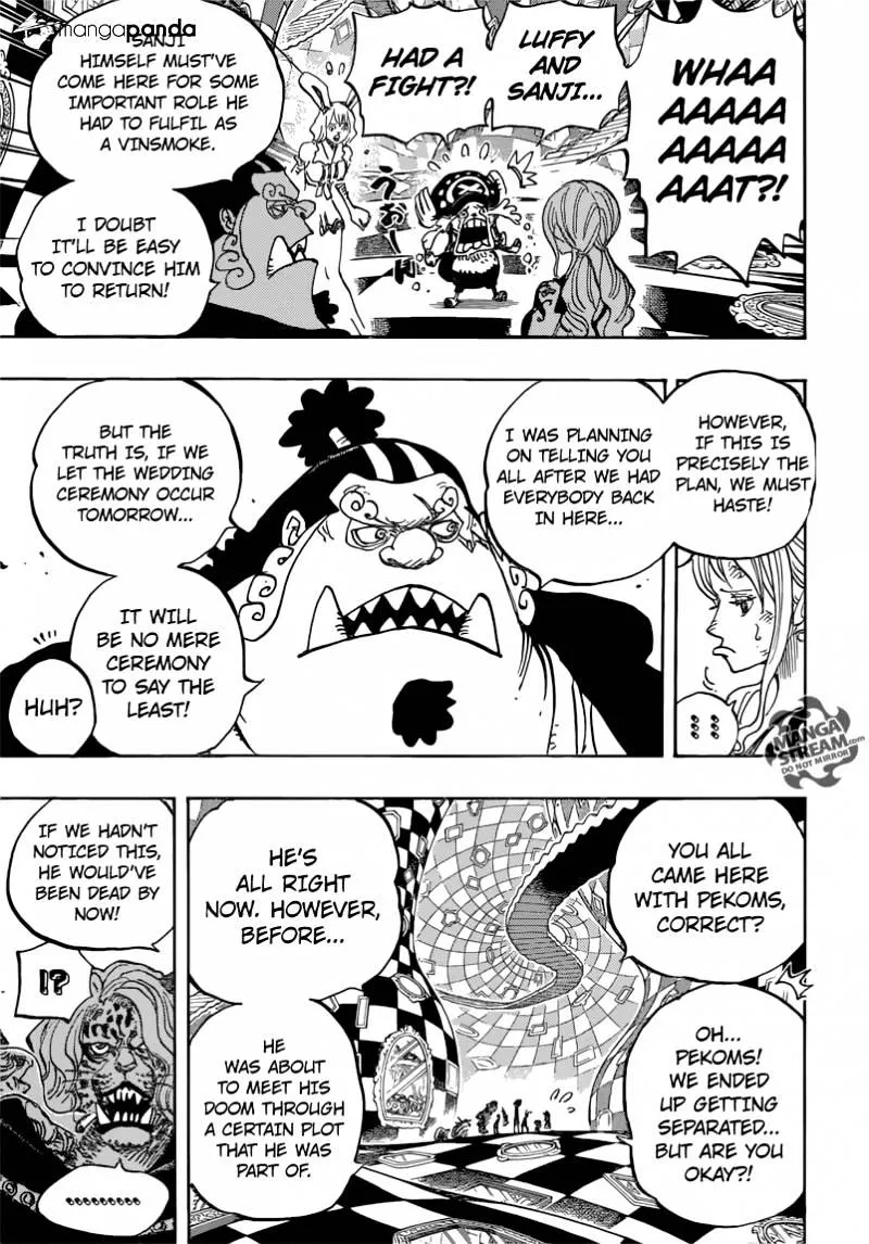One Piece Zinmanga X Chapter 856 Page 3
