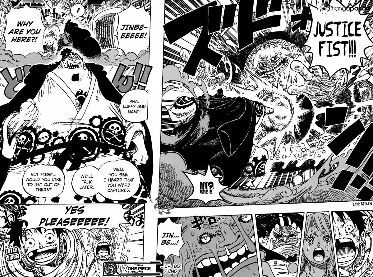 One Piece Zinmanga X Chapter 851 Page 15